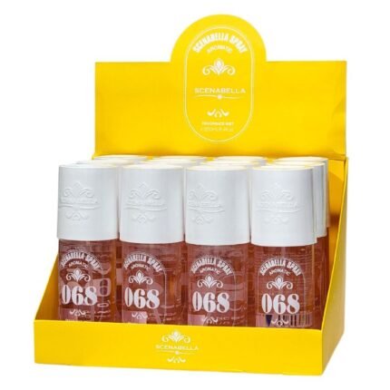 SPRAY PERFUMADO PARA EL CABELLO Y CUERPO SCENABELLA SPRAY AROMATIC 068 PITAYA, JAZMIN, VAINILLA, HIBISCUS, LITHI Y ALMIZCLE 250ML