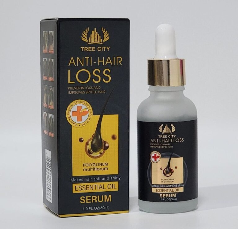 ACEITE PARA EL CABELLO ANTICAIDA, PREVIENE LA CAIDA DEL CABELLO Y MEJORA EL CABELLO QUEBRADIZO TREE CITY 30ML