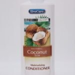 ACONDICIONADOR PARA EL CABELLO HIDRATANTE CON AROMA A COCO, RESTAURA LA HUMEDAD Y CONTROLA EL ENCRESPAMIENTO CON EXTRACTOS DE HIERBAS NATURALES Y VITAMINA E XTRACARE 665ML