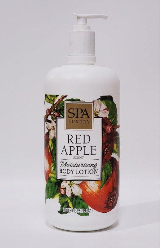 CREMA CORPORAL, CREMA DE CUERPO CON AROMA A MANZANA HUMECTANTE QUE REVITALIZA Y REPONE LA HIDRATACION NATURAL DE LA PIEL USO REGULAR SPA LUXURY 1L