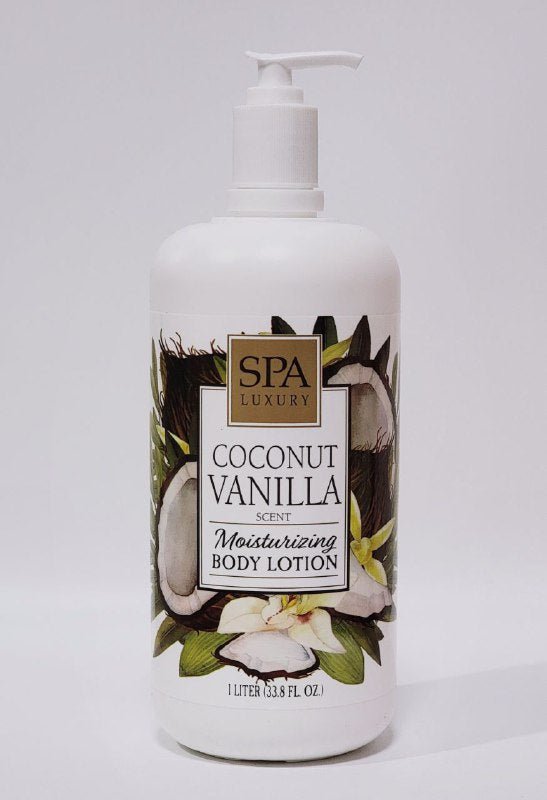 CREMA CORPORAL, CREMA DE CUERPO DE COCO CON VAINILLA HUMECTANTES, REVITALIZAN Y REPONEN LA HIDRATACION NATURAL DE LA PIEL SPA LUXURY 1L