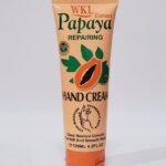 CREMA CORPORAL, CREMA DE CUERPO DE MANOS REPARADORA DE PAPAYA, PARA MANOS SECAS, OFRECE HIDRATACION Y SUAVIDAD 34H FRUIT OF THE WOKALI 120ML