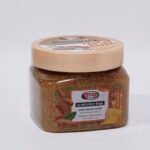 CREMA CORPORAL, CREMA DE CUERPO EXFOLIANTE DE AZUCAR DE ALMENDRAS Y MIEL, DESTAPAN LOS POROS Y ELIMINAN LOS PUNTOS NEGROS Y CELULAS MUERTAS DE LA PIEL, DEJA PEIL SUAVE Y...