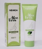 CREMA CORPORAL, CREMA DE CUERPO PARA PIES DE ALOE VERA, EFECTO CALMANTE, HIDRATANTE Y REPARADOR, ABSORCION RAPIDA NEVADA 120ML