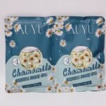 CREMA CORPORAL, GELATINA DE CRISTAL PARA PEDICURA PEDICURE AROMA MANZANILLA HIDRATANTE, RELAJANTE Y LIMPIADOR, DEJA LA PIEL LIMPIA, TERSA Y SUAVE AUYU CRYSTAL JELLY 50GX2