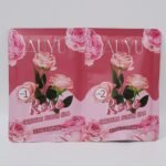 CREMA CORPORAL, GELATINA DE CRISTAL PARA PEDICURA PEDICURE ROSA HIDRATANTE, RELAJANTE Y LIMPIADOR, DEJA LA PIEL LIMPIA, TERSA Y SUAVE AUYU CRYSTAL JELLY 50GX2