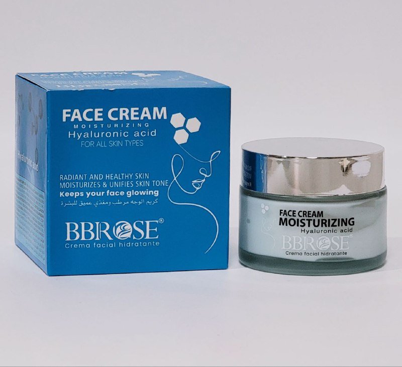 CREMA FACIAL HIDRATANTE DE ACIDO HIALURONICO, RETIENE LA HUMEDAD EN LA PIEL, RESISTE LOS SIGNOS DEL ENVEJECIMIENTO, SUAVIZA LA PIEL BBROSE FACE CREAM 50ML CREMA FACIAL HIDRATANTE DE ACIDO HIALURONICO, RETIENE LA HUMEDAD EN LA PIEL, RESISTE LOS SIGNOS DEL ENVEJECIMIENTO, SUAVIZA LA PIEL BBROSE FACE CREAM 50ML