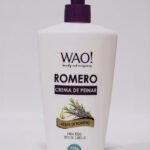 CREMA PARA PEINAR EL CBELLO DE ACEITE DE ROMERO, DA RILLO, RESTAURA LA FIBRA CAPILAR Y DA PROTECCION UV SOLAR WAO BEAUTY 250G