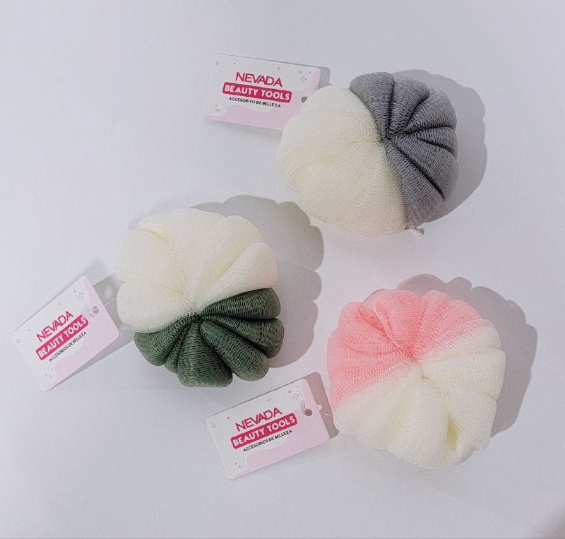 ESPONJAS PASTE PARA DUCHA BAÑAR, MALLA COLORIDA PARA EXFOLIANTE SUAVE, BAÑO RELAJANTE 3 COLORES NEVADA BEAUTY TOOLS ESPONJAS PASTE PARA DUCHA BAÑAR, MALLA COLORIDA PARA EXFOLIANTE SUAVE, BAÑO RELAJANTE 3 COLORES NEVADA BEAUTY TOOLS