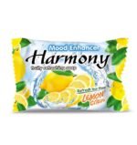 JABON CORPORAL EN BARRA REFRESCANTE AFRUTADO CON EXTRACTO DE ALOE VERA, HUMECTA Y MANTIENE LA HIDRATACION AROMA A LIMON HARMONY