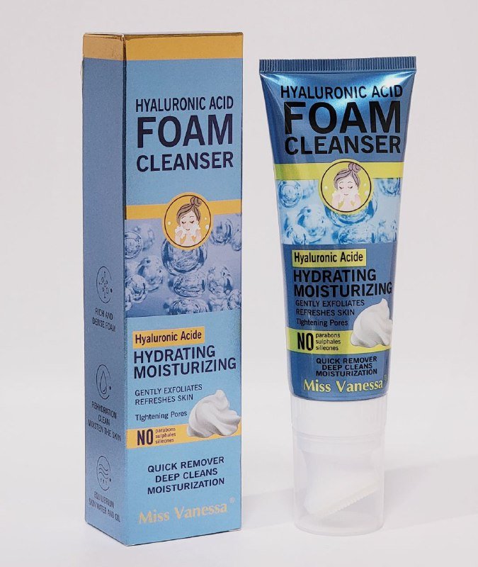 LIMPIADOR FACIAL EN ESPUMA DE ACIDO HIALURONICO EFICAZ CON ESENCIA DE ARROZ, HIDRATA Y SUAVIZA LA PIEL, REPONE LA HUMEDAD Y NUTRIENTES, ELIMINA EXCESO DE GRASA Y DEJA LA PIEL...