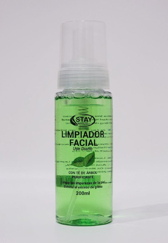 LIMPIADOR FACIAL EN SPRAY DE TE D ARBOL PURIFICANTE, USO DIARIO QUE LIMPIA LAS IMPUREZAS, EXCESO DE GRASA, DEJANDO LA PIEL SUAVE Y FRESCA STAY BEAUTIFUL 200ML