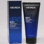 LIMPIADOR FACIAL, JABON FACIAL QUE LIMPIA, RESTAURA Y REFRESCA CON BISABOLOL, EXTRACTO DE SOYA, VITAMINA A Y E QUE HIDRATA LA PIEL NEVADA MENS 100ML