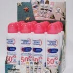 PROTECTOR SOLAR EN SPRAY AEROSOL DE COLAGENO CONTINUO DE TACTO ULTRALIGERO 90SPF, NO GRASO, RESISTENTE AL AGUA FRUIT OF THE WOKALI 230ML