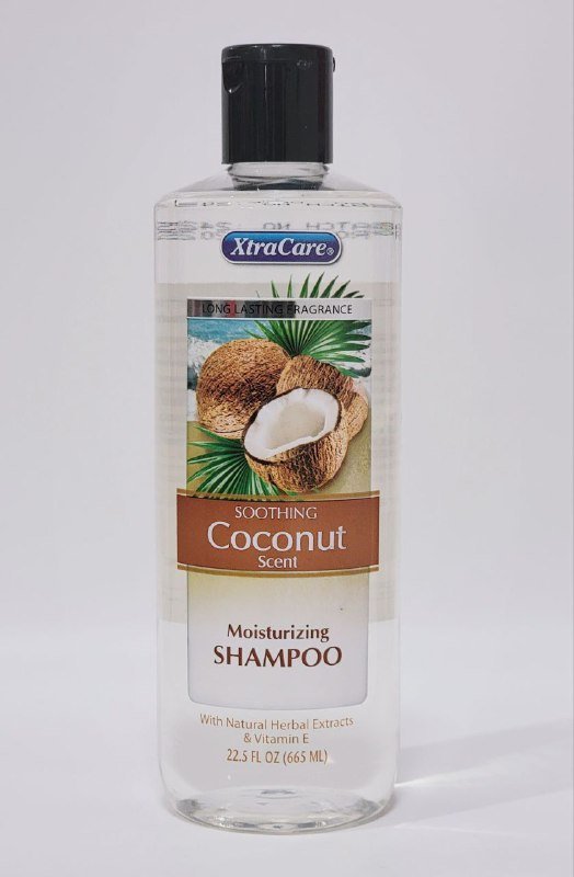 SHAMPOO PARA EL CABELLO HIDRATANTE CON AROMA A COCO, CON EXTRACTOS DE HIERBAS NATURALES Y VITAMINA E XTRACARE 665ML