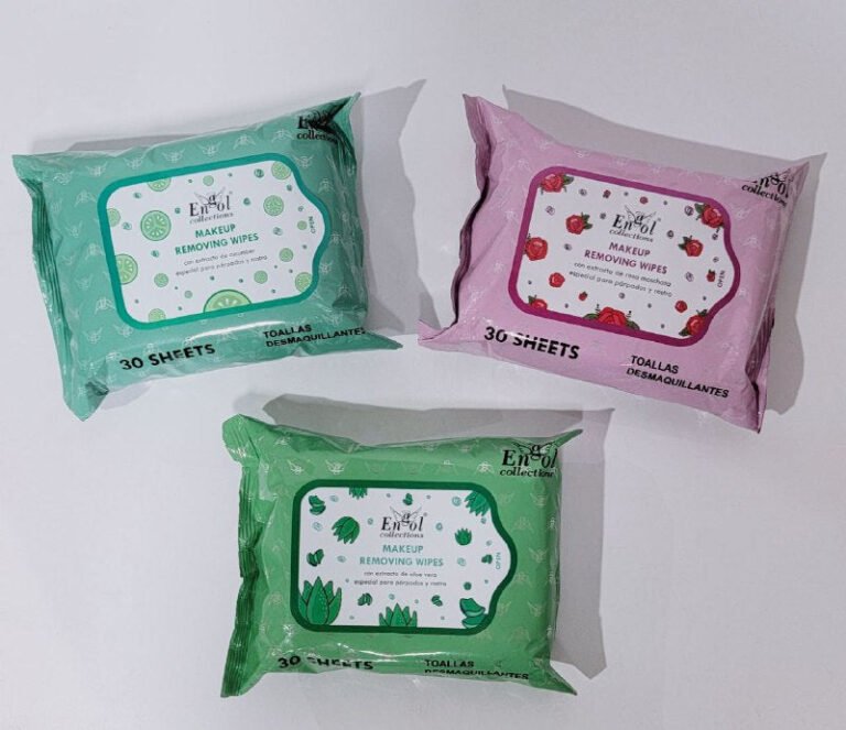 TOALLITAS DESMQUILLANTES ESPECIAL PARA PARPADOS Y ROSTRO, EXTRACTO DE ROSA, ALOE VERA Y PEPINO ENGOL COLLECTIONS 30UND