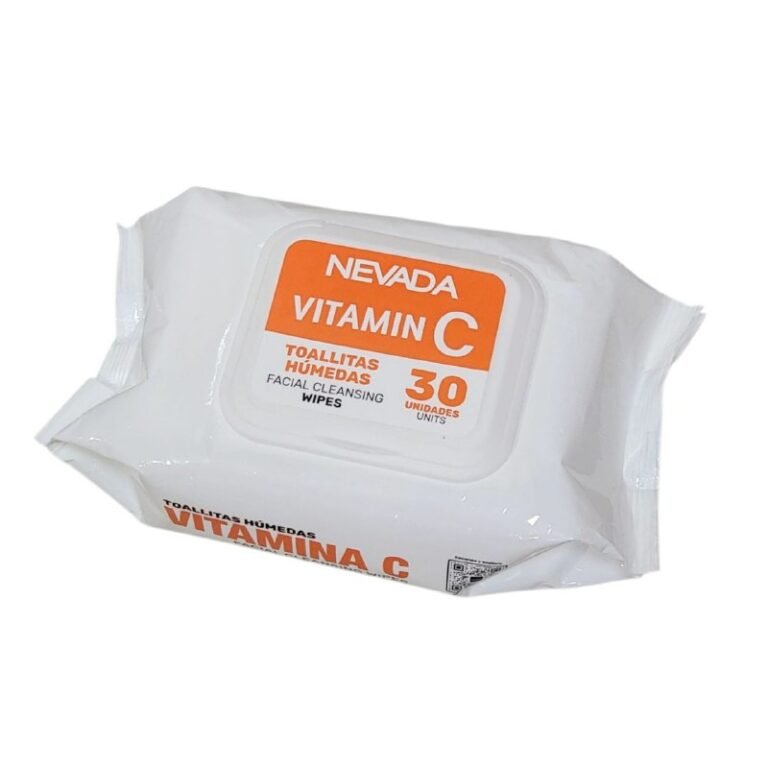 TOALLITAS HUMEDAS FACIALES DE VITAMINA C NEVADA 30UND