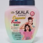 TRATAMIENTO CAPILAR EN CREMA 2 EN 1 PARA PEINAR Y HIDRATANTE CON AGUA DE COCO Y FRUTA, ACCIOND DESENREDANTE PARA TODO TIPO DE CABELLO SKALA 1000G