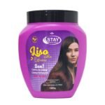 CREMA PARA PEINAR 2 EN 1, PEINAR E HIDRATAR CON KARITE, EFECTO CABELLO LISO EXTREMO SIN FRIZ STAY BEAUTIFUL 1000G