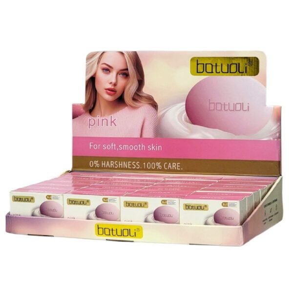 JABON CORPORAL EN BARRA ROSADO, DEJA LA PIEL SUAVE, HIDRATADA Y CON AROMA INCREIBLE BATUOLI 100G (DUPE DOVE MUJER)