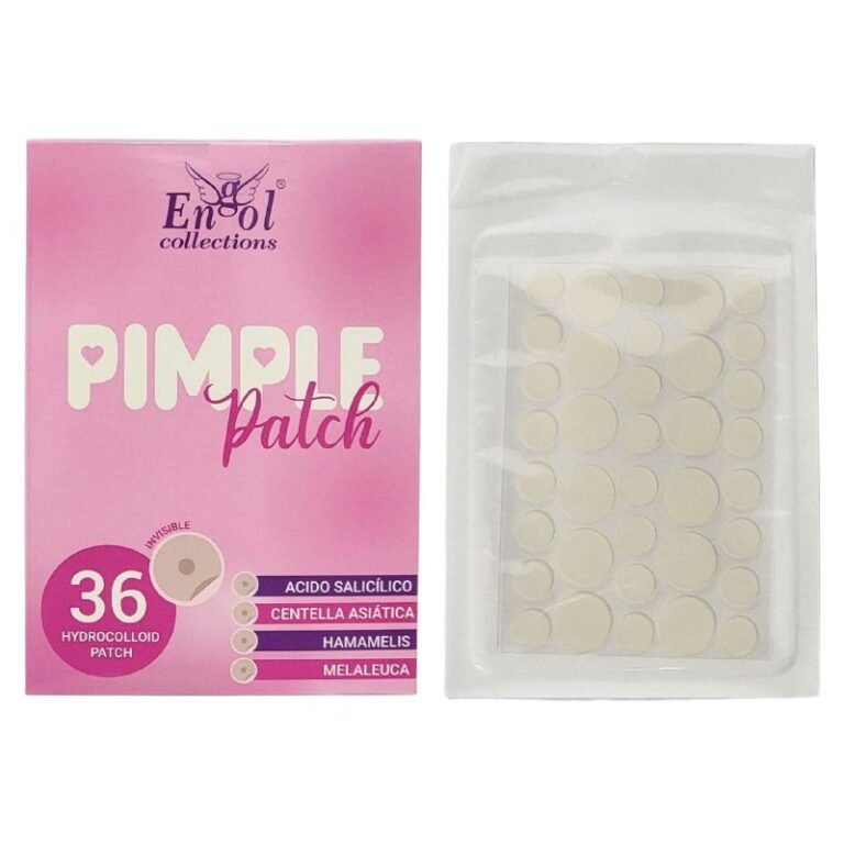 PARCHE PARA EL ACNE CON ACIDO SALICILICO, CENTELLA ASIATICA, DISIMULA LAS IMPERFECCIONES DE LA PIEL BARROS, GRANOS,ETC ENGOL COLLECTIONS 24UND