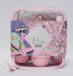 SET DE CUIDADO CORPORAL DE 3 PIEZAS, GEL DE DUCHA 90ML, CREMA CORPORAL 50ML, SPRAY PERFUMADO CORPORAL Y PARA EL CABELLO VV LOVE FRUITY SYMPHONY