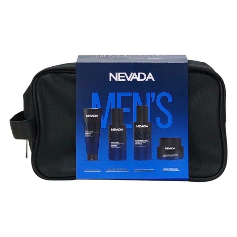 SET TRATAMIENTO FACIAL PARA HOMBRES, JABON FACIAL LIMPIADOR 100ML, EXFOLIANTE FACIAL RENOVANTE 100ML, TONICO DESPUES DE AFEITAR HIDRATANTE 150ML, CREMA FACIAL HIDRATANTE 50G...