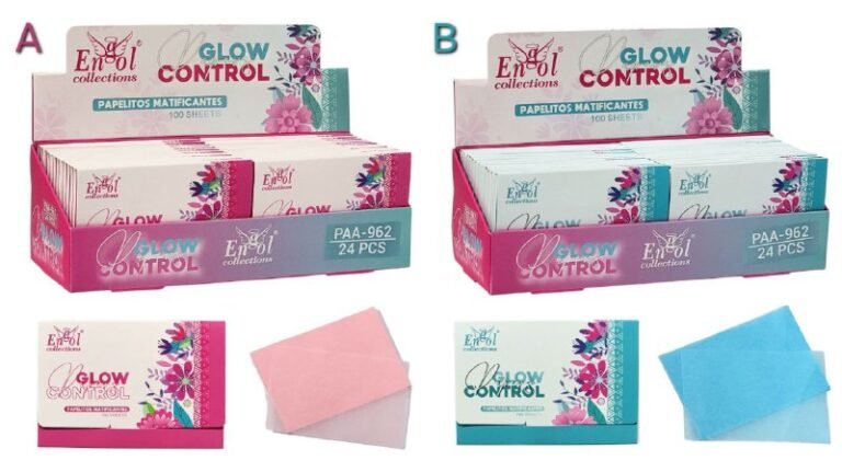 TOALLITAS PAPELITOS MATIFICANTES, PRACTICOS ABSORBENTES, CONTROLAN EL BRILLO DEL ROSTRO SIN REMOVER MAQUILLAJE ENGOL COLLECTIONS 100UND