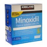 TRATAMIENTO PARA EL CRECIMIENTO DEL CABELLO Y BARBA PARA HOMBRES MINOXIDIL, SUMINISTRO PARA 6 MESES KIRKLAND SIGNATURE 60MLX6 Y GOTERO