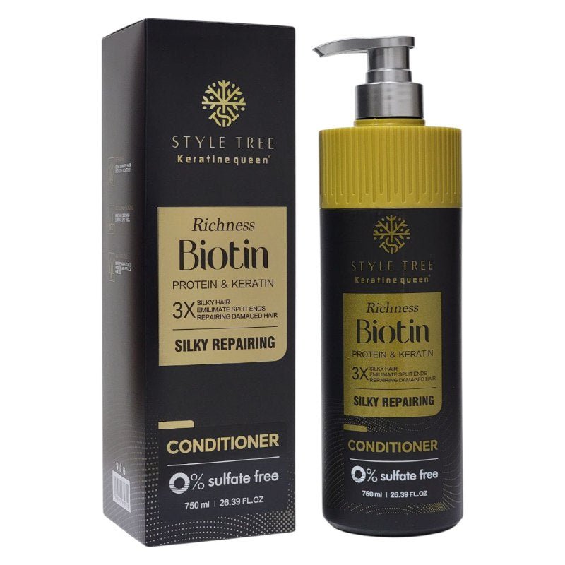 ACONDICIONADOR PARA EL CABELLO CON PROTEINA Y KERATINA, EFECTO SEDOSO, ELIMINA PUNTAS ABIERTAS Y REPARA EL CABELLO DAÑADO, DEJA EL CABELLO HIDRATADO, LISO, CON VOLUMEN Y BRILLO...