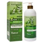 ACONDICIONADOR PARA EL CABELLO DE ALOE VERA CON COLAGENO Y KERATINA, QUE NUTRE E HIDRATA EL CABELLO, PREVIENE LA CAIDA Y PROTEGE EL COLOR ORIGINAL Y PUNTAS ABIERTAS KERATINE...