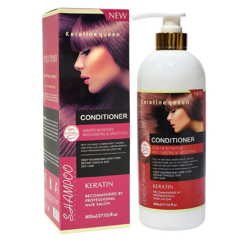 ACONDICIONADOR PARA EL CABELLO DE KERATINA QUE NUTRE, HIDRATA Y SUAVIZA EL CABELLO, AYUDA A DAR VOLUMEN, ENGROSAR Y ESTIMULAR EL CRECIMIENTO NATURAL DEL PELO, DEJANDOLO SUAVE Y...