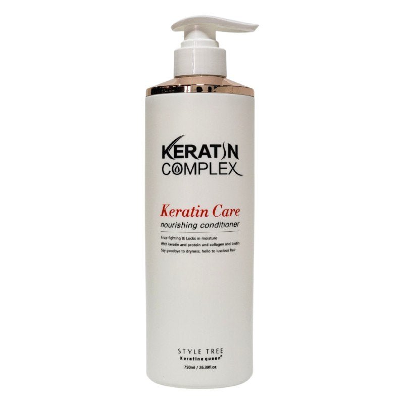 ACONDICIONADOR PARA EL CABELLO DE KERATINA SUAVIZANTE 750ML, DISEÑADO PARA SUAVIZAR ENCRESPAMIENTOS DEJANDO EL CABELLO SUAVE Y BRILLANTE KERATINE COMPLEX