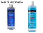 AGUA MICELAR DESMQUILLANTE DE TRIPLE ACCION DE ACIDO HIALURONICO, REFUERZO DE HIDRATACION, ELIMINA EL MAQUILLAJE RESISTENTE AL AGUA, ELIMINA IMPURESAS Y SEBO BATOULI 400ML (DUPE...