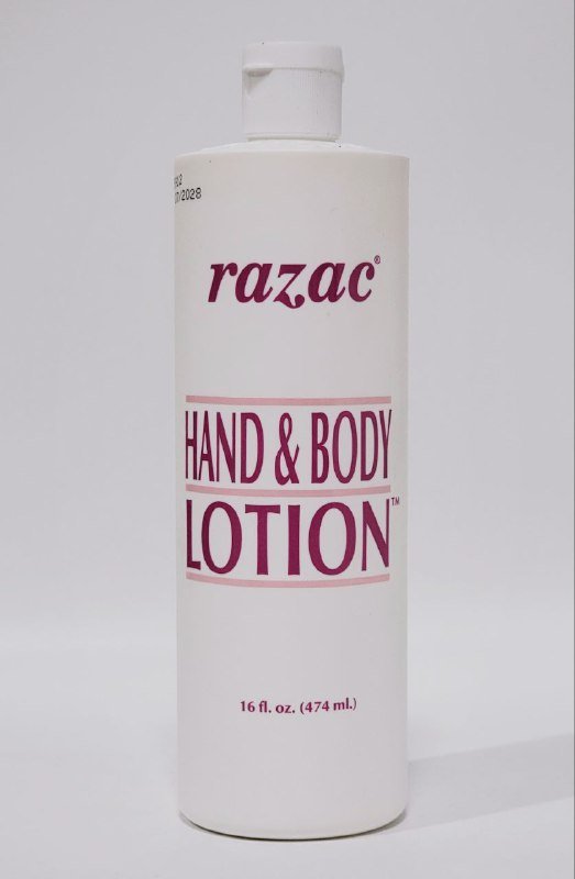 CREMA CORPORAL, CREMA DE CUERPO Y MANOS DE RAZAC, HUMECTA Y PROTEGE PIELES SENSIBLES, FORMULA NO GRASA, CALMA Y SUAVIZA LA PIEL RAZAC 474ML