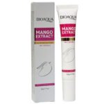 CREMA FACIAL PARA EL CONTORNO DE OJOS CON EXTRACTO DE MANGO 20G, DISEÑADA PARA REDUCIR ARRUGAS Y LINEAS FINAS, HIDRATA Y CALMA LA HINCHAZON DEJANDOLA SUAVE Y DELICADA BIOAQUA