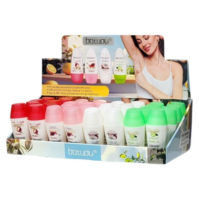 DESODORANTE PARA MUJERES ANTITRANSPIRANTE EN ROLL-ON, FORMULA DOBLE ACTIVO PARA SENSACION DE SEQUEDAD DURADERA, PROTECCION ANTITRANSPIRANTE DE 48H, CUIDADO SUAVE DE LA PIEL Y EL...