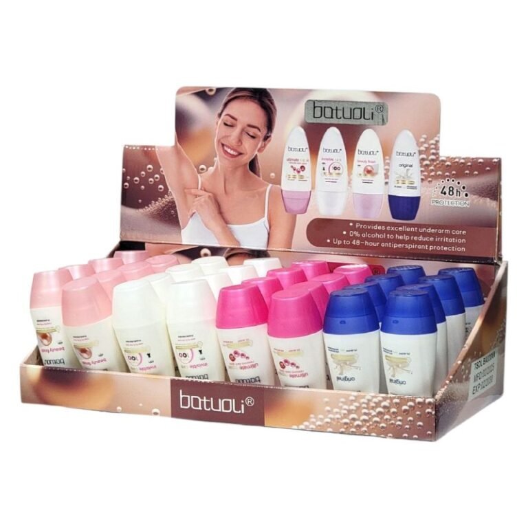 DESODORANTE PARA MUJERES ANTITRANSPIRANTE EN ROLL-ON, FORMULA DOBLE ACTIVO PARA SENSACION DE SEQUEDAD DURADERA, PROTECCION ANTITRANSPIRANTE DE 48H, CUIDADO SUAVE DE LA PIEL Y EL...