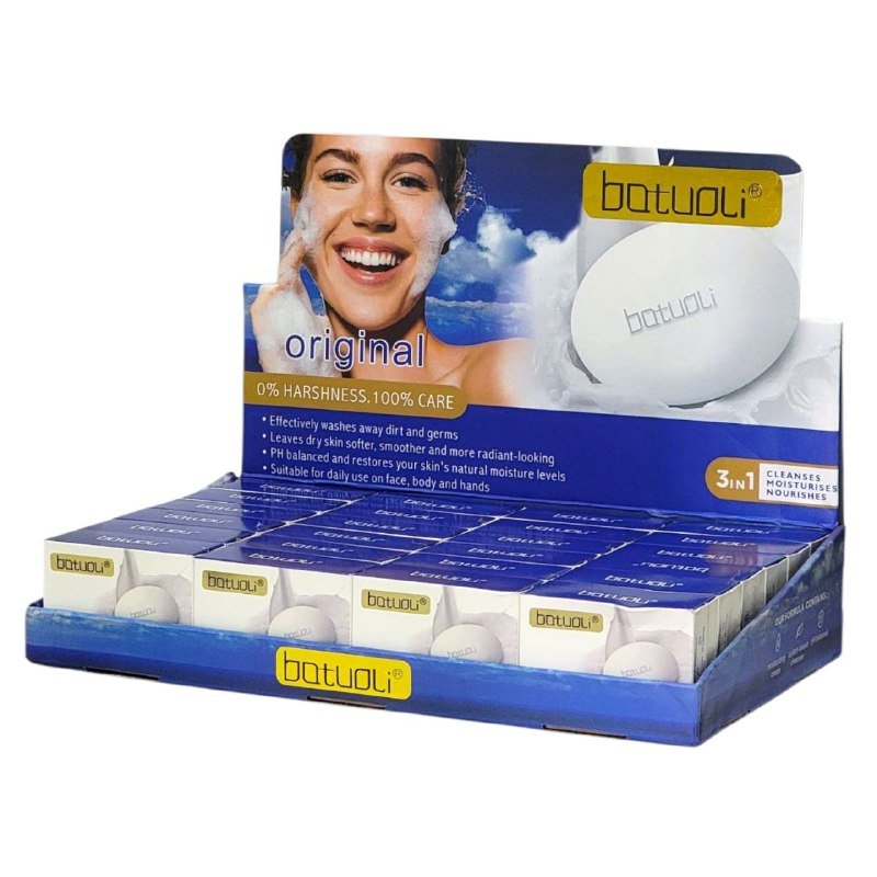 JABON CORPORAL EN BARRA AROMA ORIGINAL HIDRATACION PROFUNDA PARA UNA PIEL SUAVE, HIDRATADA Y BRILLANTE BATUOLI 100G (DUPE DE DOVE) JABON CORPORAL EN BARRA AROMA ORIGINAL HIDRATACION PROFUNDA PARA UNA PIEL SUAVE, HIDRATADA Y BRILLANTE BATUOLI 100G (DUPE DE DOVE)