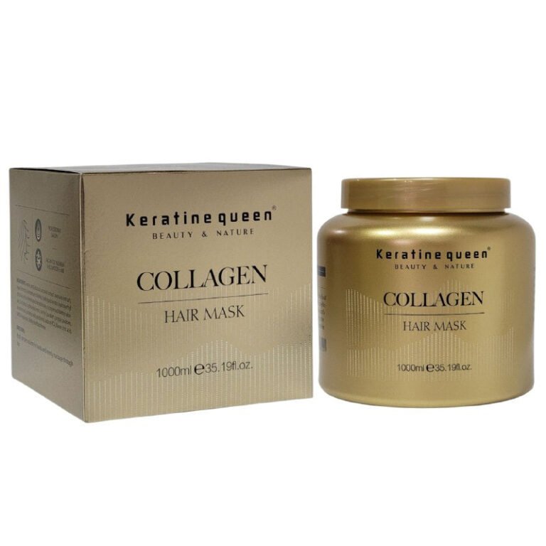 MASCARA PARA EL CABELLO CON COLAGENO Y ACEITE DE MACADAMIA SUAVIZANTE 1000ML, QUE PENETRA PROFUNDAMENTE EL CUERO CABELLUDO Y LA PIEL REPARANDO EFICAZMENTE EL CABELLO DAÑADO...