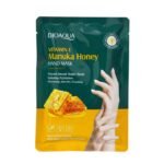MASCARILLA PARA MANOS CON MIEL DE MANUKA Y VITAMINA E HIDRATANTE 35ML, OFRECE HIDRATACION Y NUTRICION PARA MANOS SECAS, DEJANDOLAS SUAVES Y DELICADAS BIOAQUA