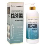SHAMPOO PARA EL CABELLO CON KERATINA, VITAMINA B5 Y PROTEINA BRASILEÑA HIDRATANTE 800ML, FORMULADO PARA LIMPIAR PROFUNDAMENTE MIENTRAS HIDRATA AUMENTANDO LA SUAVIDAD KERATINE QUEEN