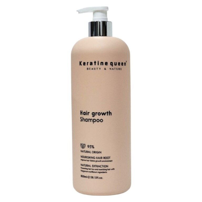 SHAMPOO PARA EL CABELLO DE BIOTINA NATURAL PARA EL CRECIMIENTO DEL CABELLO 800ML, QUE MEJORA EL ENTORNO DEL PELO QUE PREVIENE LA PERDIDA SIN DAÑAR KERATINE QUEEN