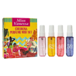 SPRAY PERFUMADO PARA EL CABELLO Y CUERPO EN SET MISS VANESSA CHEIROSA 40MLX4