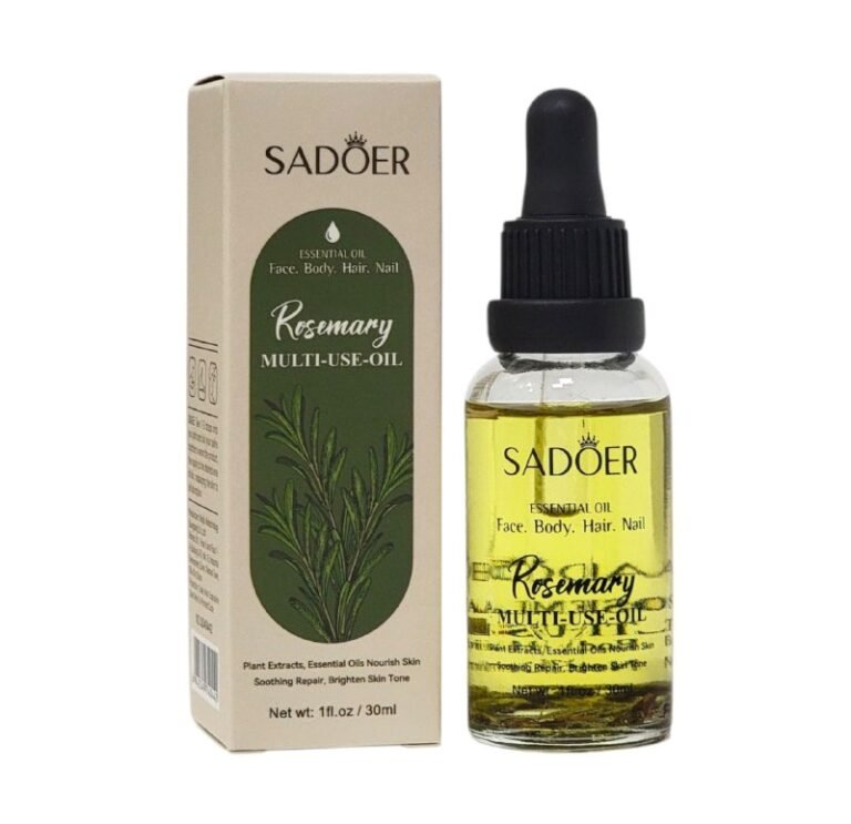 SUERO FACIAL, ACEITE ESENCIAL DE ROMERO MULTIUSOS 30ML, PARA CARA, CUERPO, CABELLO Y UÑAS, EXTRAIDO DE PLANTAS NATURALES QUE REPARAN, CALMAN Y REJUVENECEN LA PIEL DEJANDOLA...