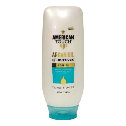 ACONDICIONADOR PARA EL CABELLO CON ACEITE DE ARGAN DE MARRUECOS SUAVIZANTE AMERICAN TOUCH 400ML
