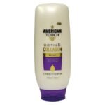 ACONDICIONADOR PARA EL CABELLO CON BIOTINA Y COLAGENO SUAVIZANTE AMERICAN TOUCH 400ML