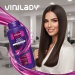 ACONDICIONADOR PARA EL CABELLO DE KERATINA Y SILICONA ALISANTE SUAVE VINILADY 900ML