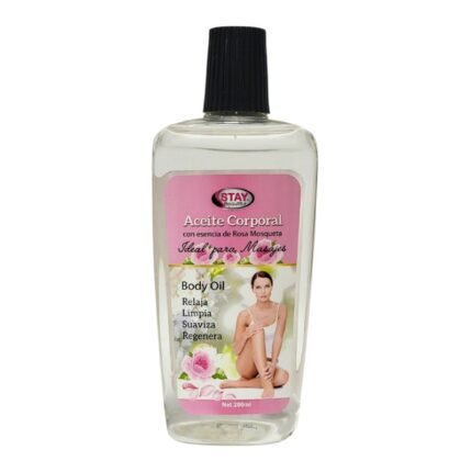CREMA ACEITE CORPORAL CON ESENCIA DE ROSA MOSQUETA PARA MASAJES STAR BEAUTIFUL 200ML