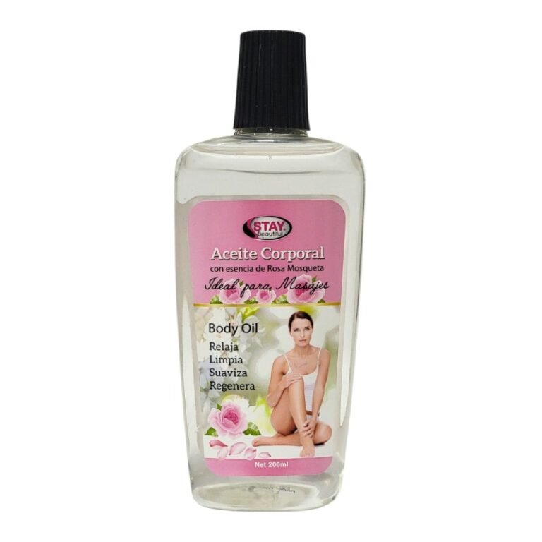 CREMA ACEITE CORPORAL CON ESENCIA DE ROSA MOSQUETA PARA MASAJES STAR BEAUTIFUL 200ML